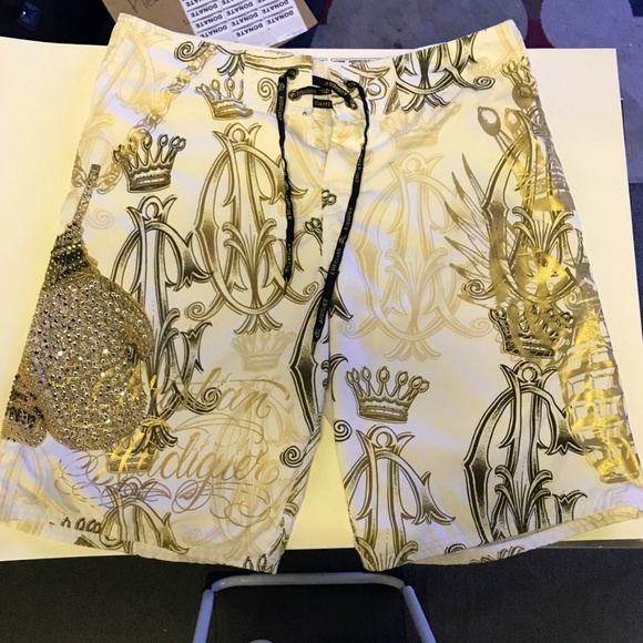 christian audigier board shorts